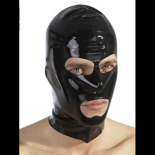 Máscara de látex para adultos visitantes