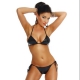 BIKINI WETLOOK COLOR NEGRO 7378 TALLA ÚNICA